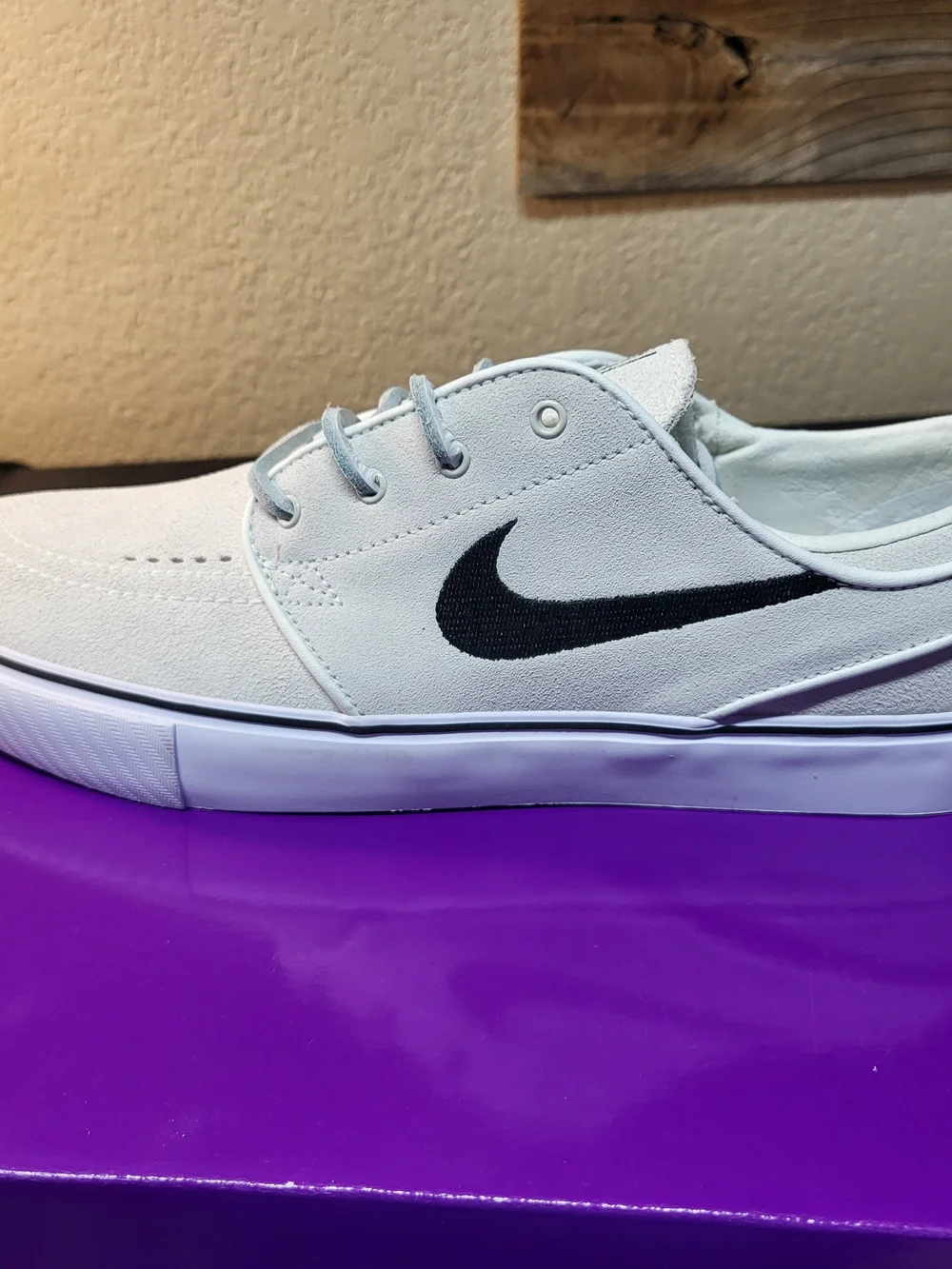 *NEW* Nike SB Zoom Stefan Janoski OG+ Summit White Black Size Men’s 8 Women 9.5